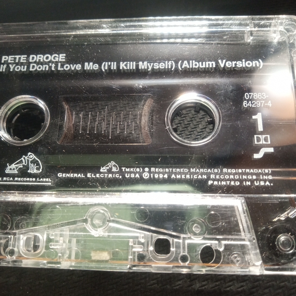 Dumb And Dumber Pete Droge If You Don't Love Me I'll ... Cassette Single - Picture 4 of 9